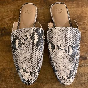COPY - Animal Print Mules